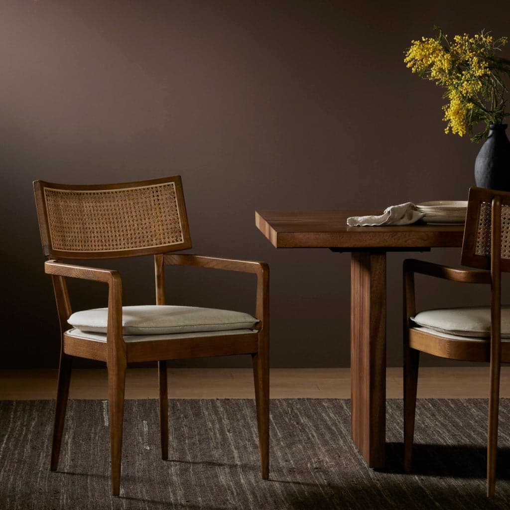 Solid Wood Accent Chair | Modern Wooden Lounge Chair for Living Room by The Leaf Craft