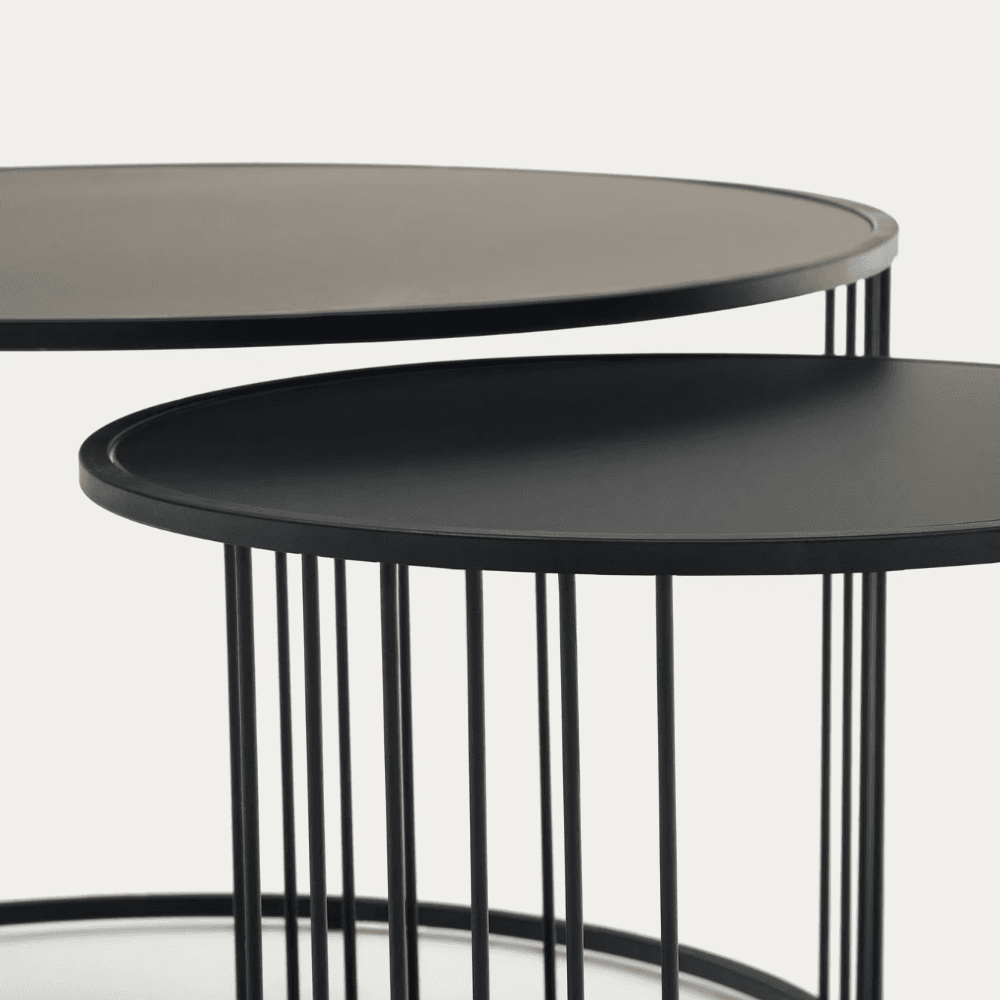 Hadar Coffee Nesting Table Set by East India Furniture