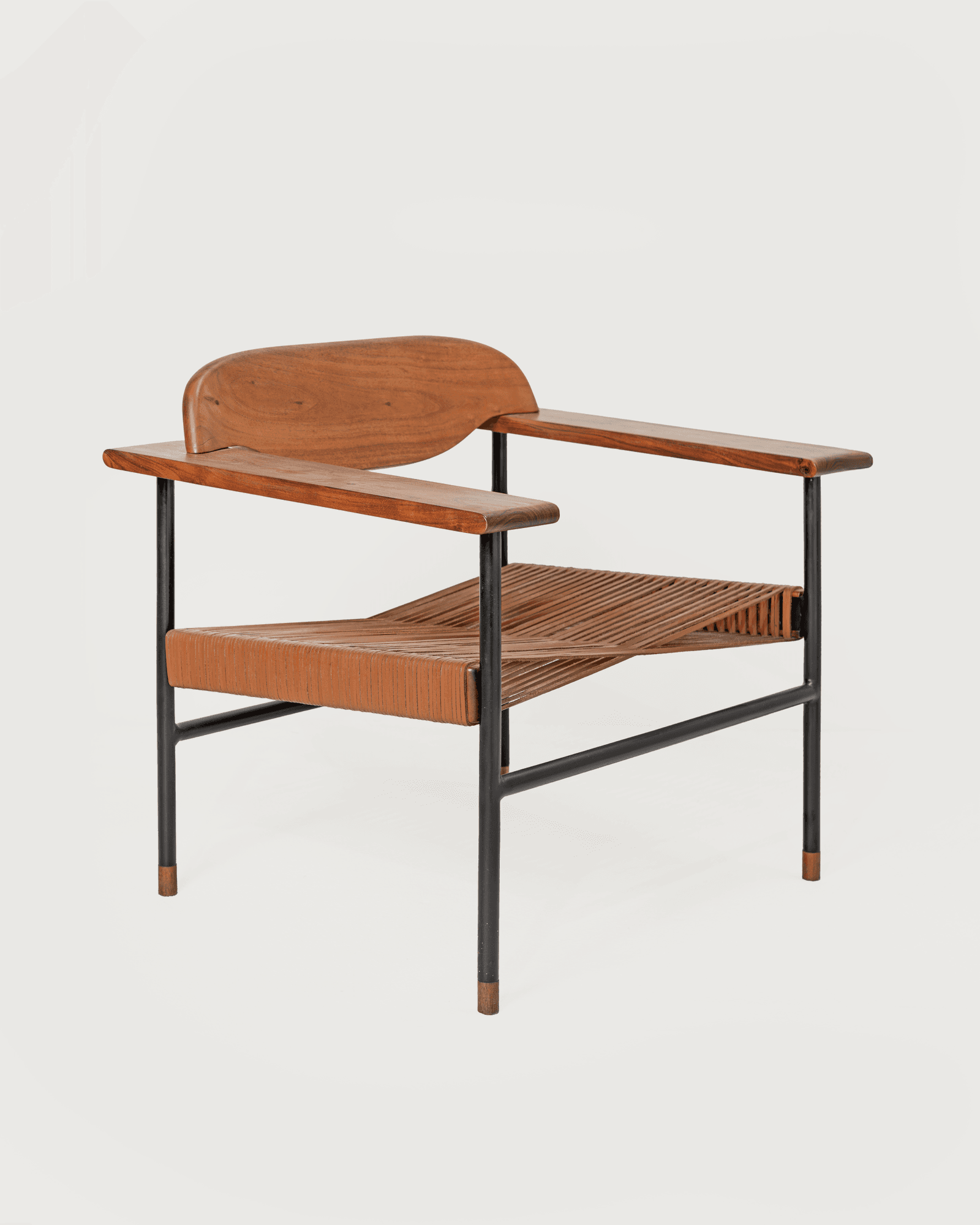 Cross Weave Lounge Chair by AKFD Studio