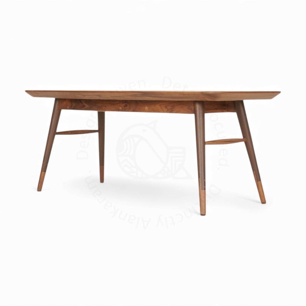 Ambu - Teakwood Centre Table, Stained Legs by Alankaram