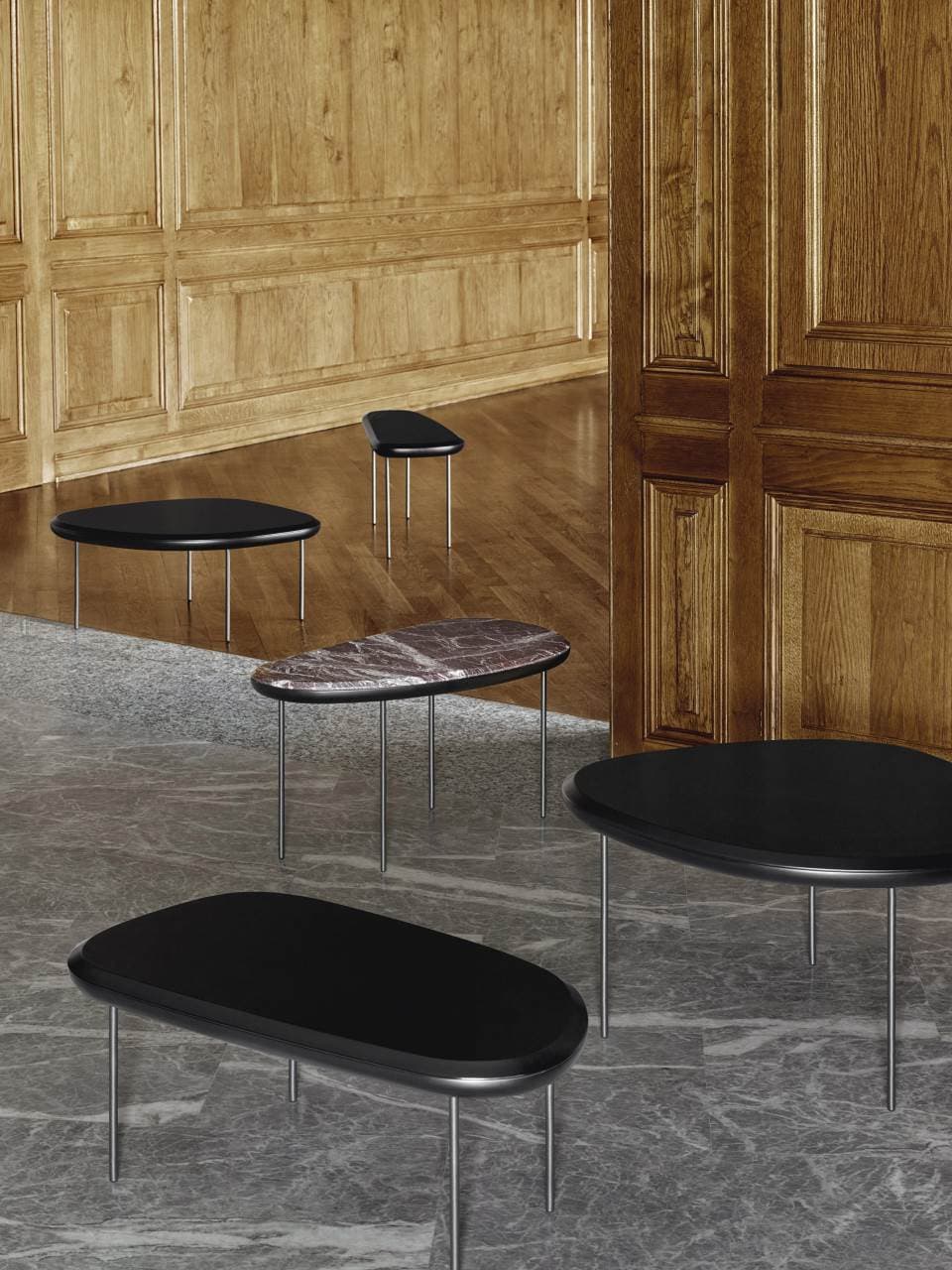 Pebble Low Table by Living Divani