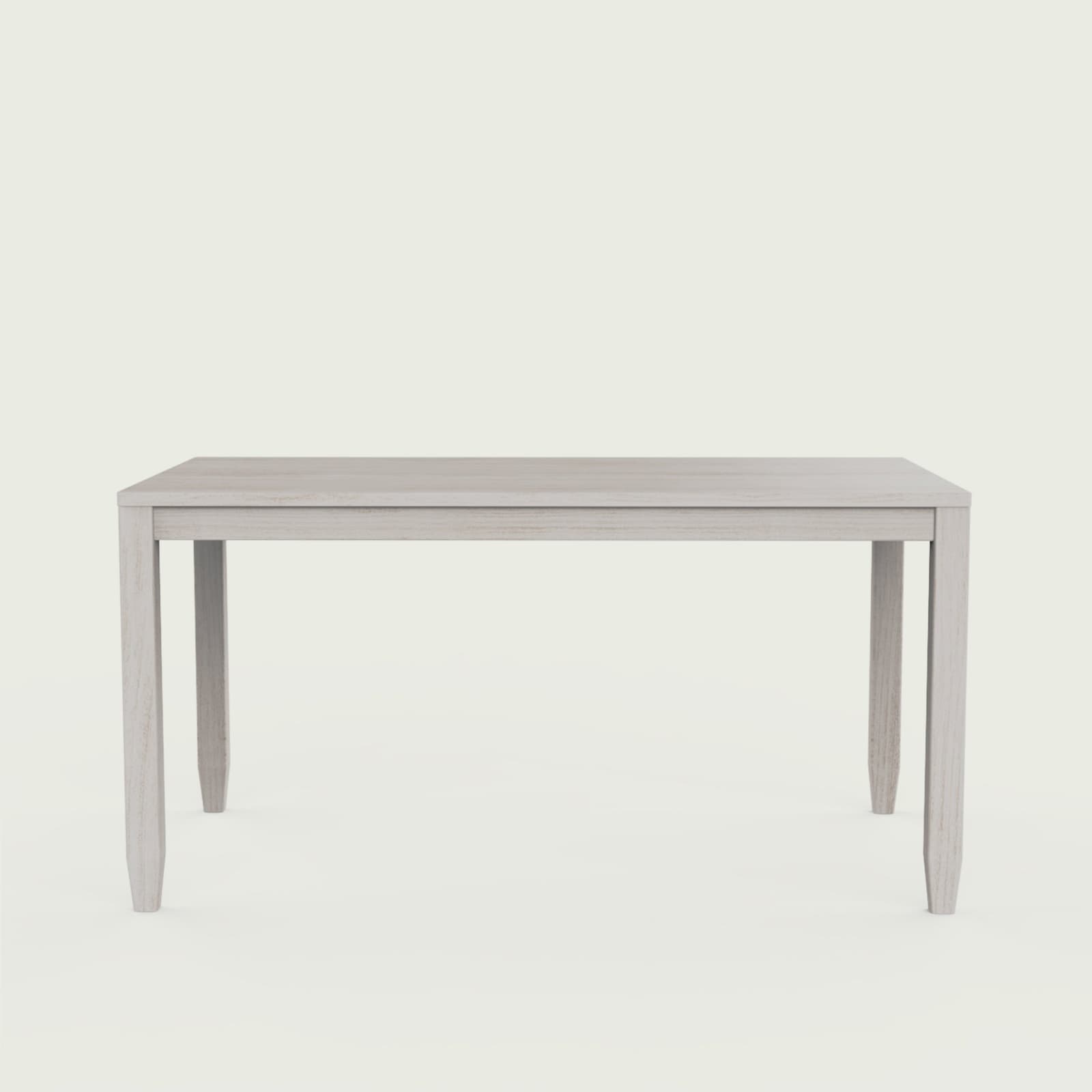 Frampton Distressed White Luxury Dining Table - 6 Seater/150 cm by Crafts Mill