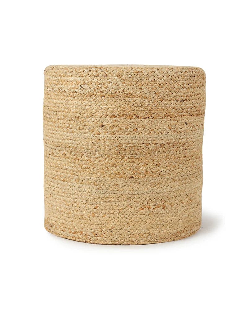 Comfortable Jute Pouffes for Relaxed Living Room by Haber India