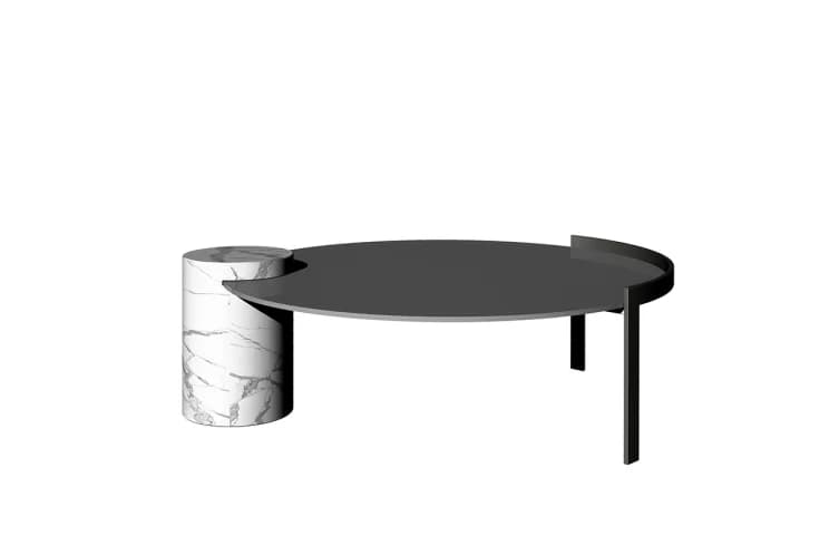 PEO LOW_glass top by Eforma