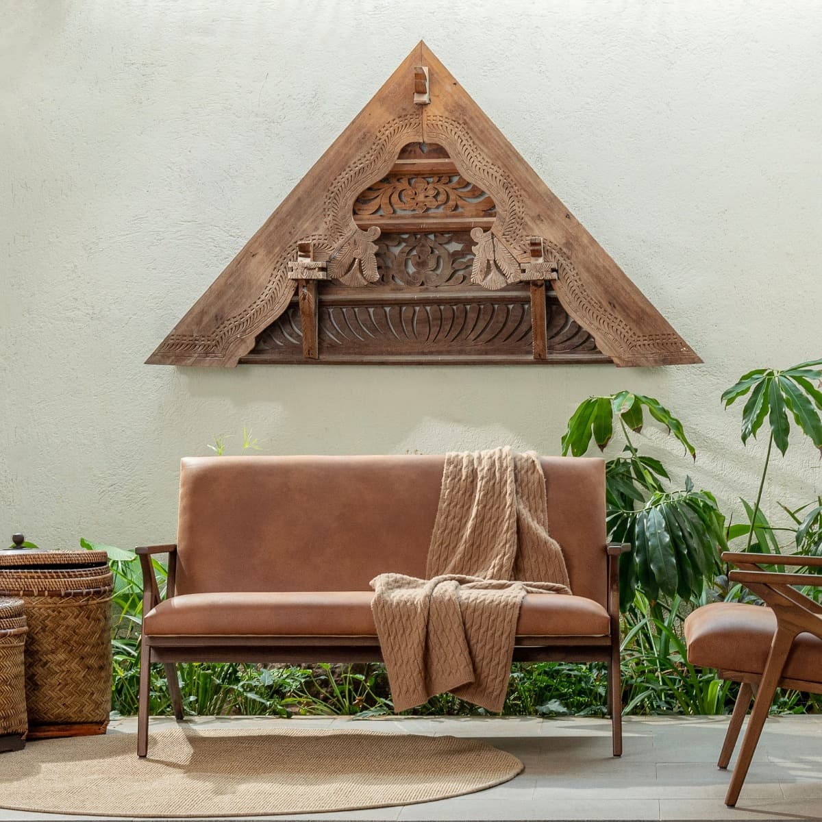 Adorn Loveseat-Eastwood Tan by Dtale Modern