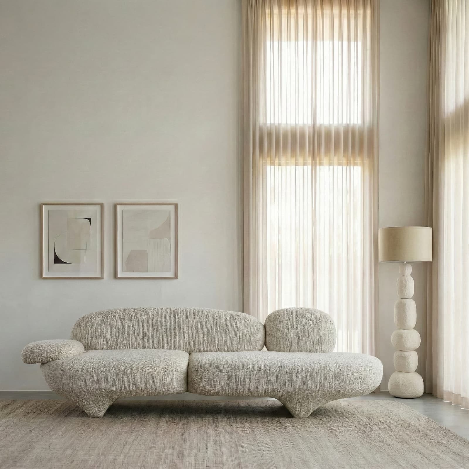Aion Four Seater Sofa by Dtale Modern