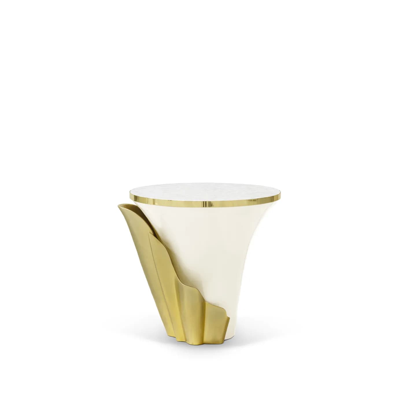 Yasmine Mother Of Pearl Side Table by Koket