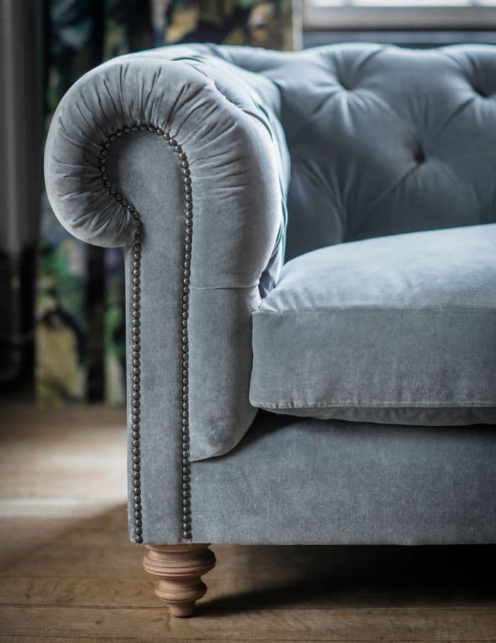 Adonis Chesterfield Sofa by Lakkadhaara