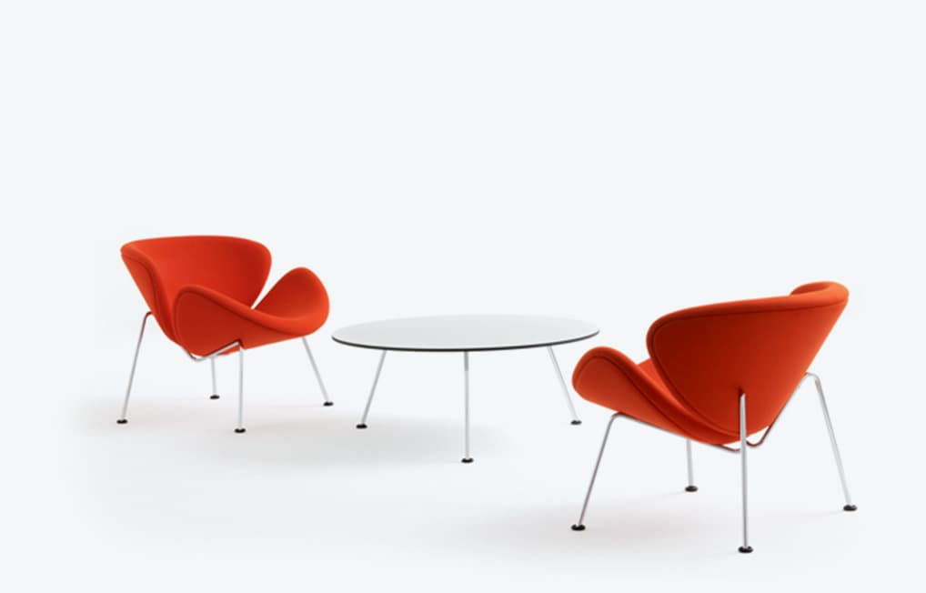 Orange Slice coffee table by Artifort
