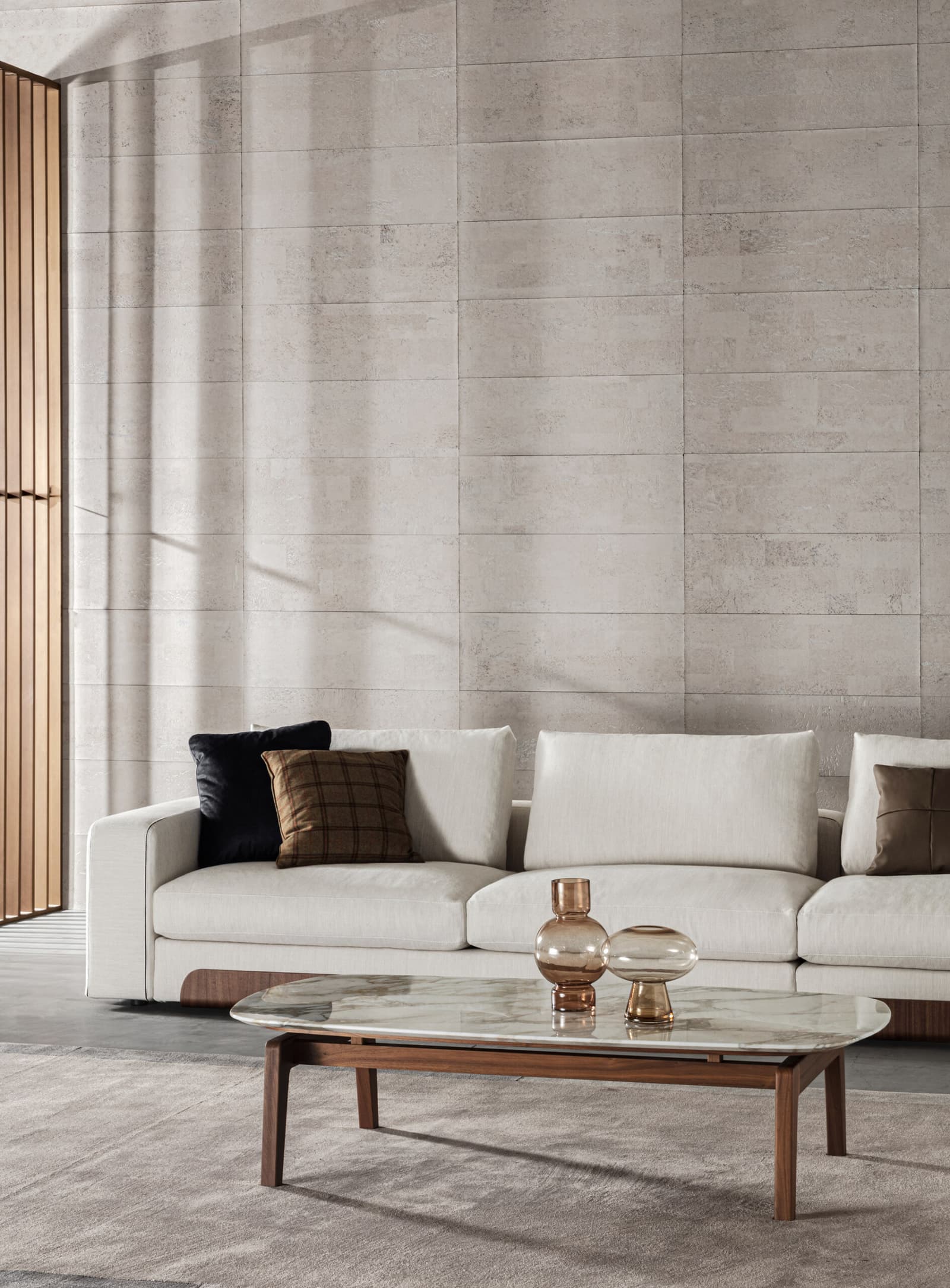 Monforte coffee table by Meroni and Colzani