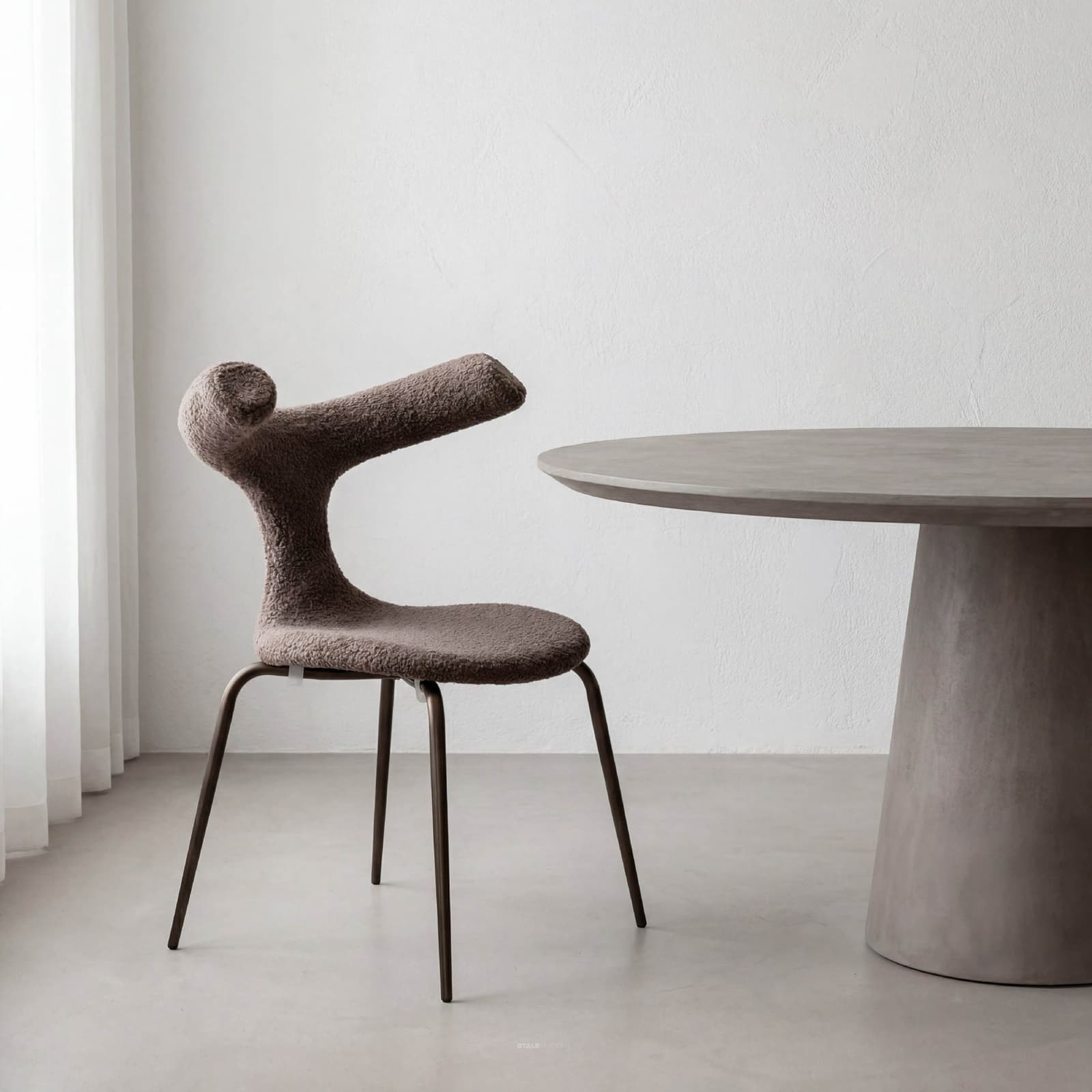 Bull Chair - Brown by Dtale Modern