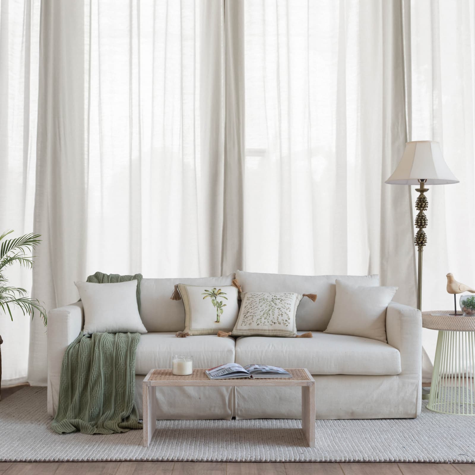 California Fabric Sofa Collection by Gulmohar Lane