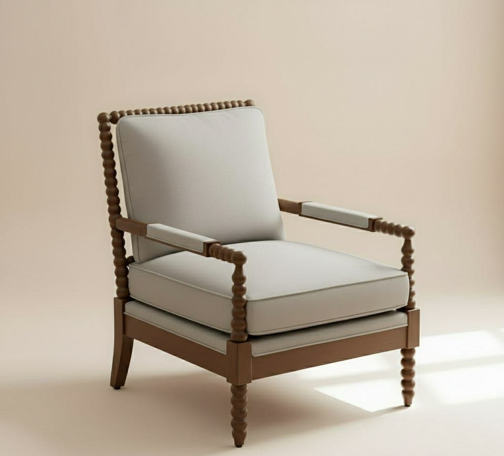 The Leoni Armchair (Natural Teak) by The Inside project