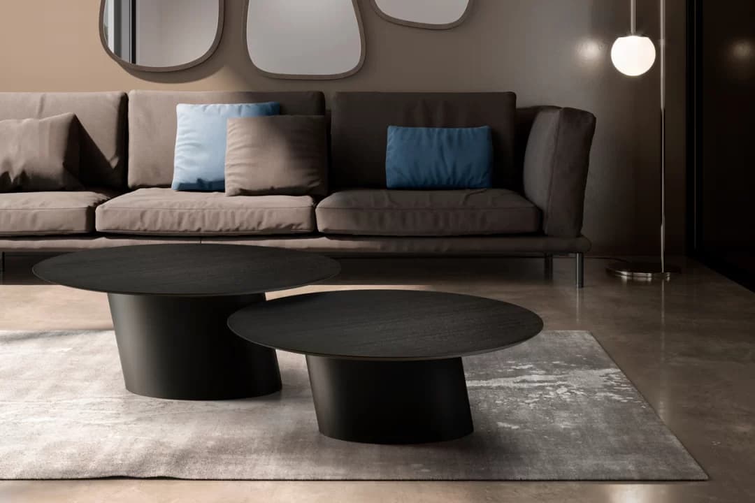 DORADO LOW_wood top by Eforma