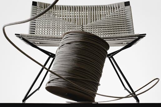 Neil Twist Armchair by MDF Italia