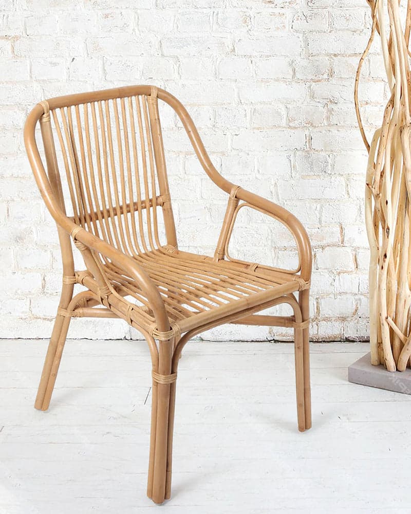 Durable Bamboo Arm Chairs for Living Room and Lounge Areas by Haber India