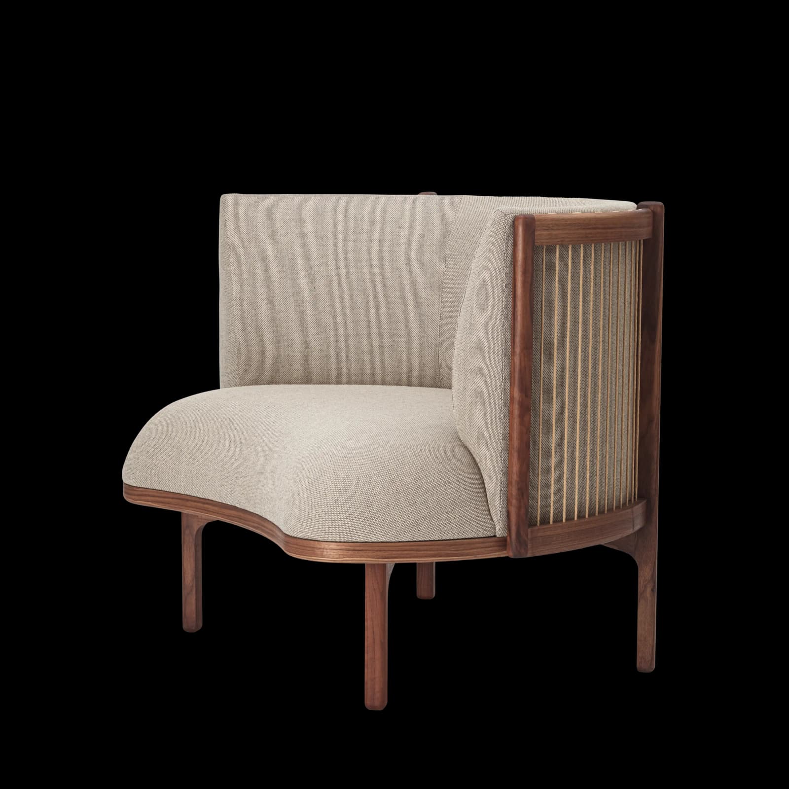 SIDEWAYS LOUNGE CHAIR by Carl Hansen & Son