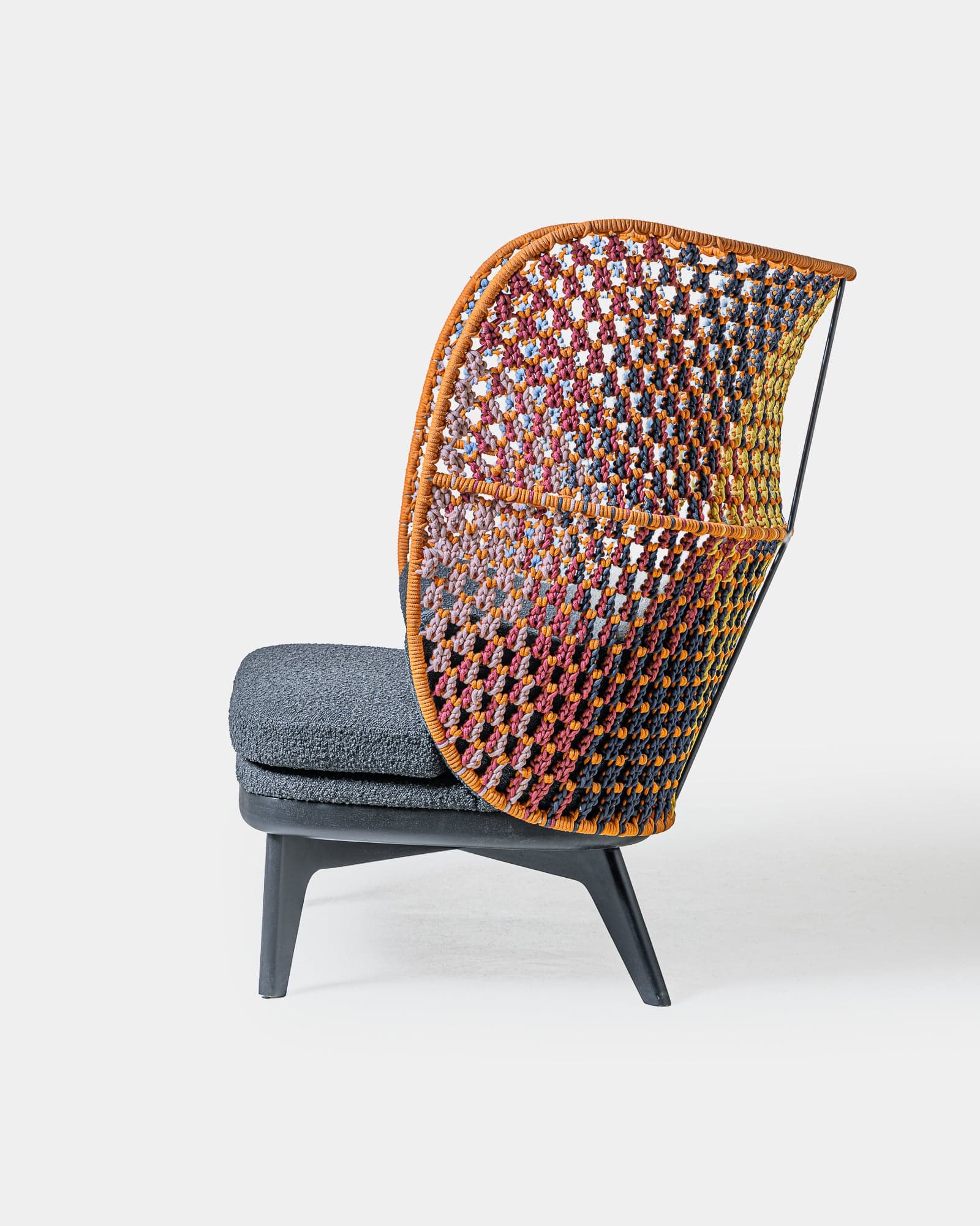Gul Weave Lounge Chair by AKFD Studio