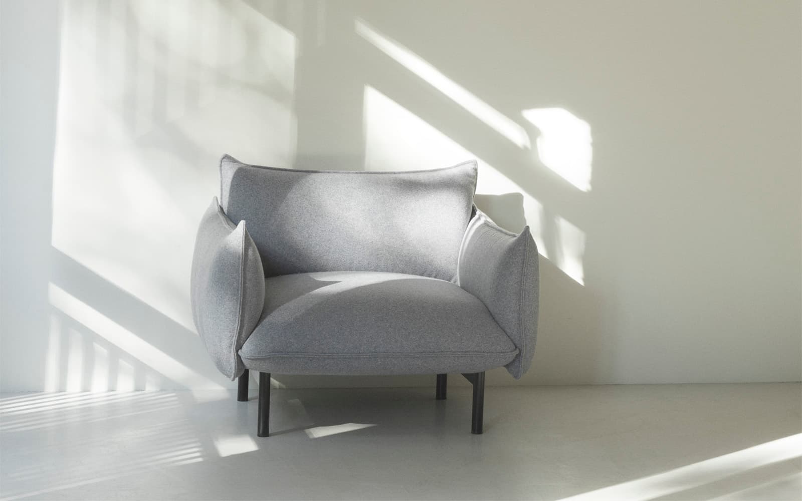 Ark armchair steel by Normann Copenhagen