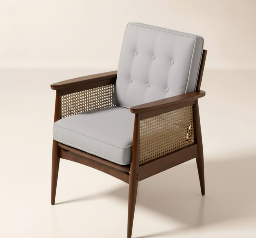 The Noen Dining Chair (Natural Teak) by The Inside project