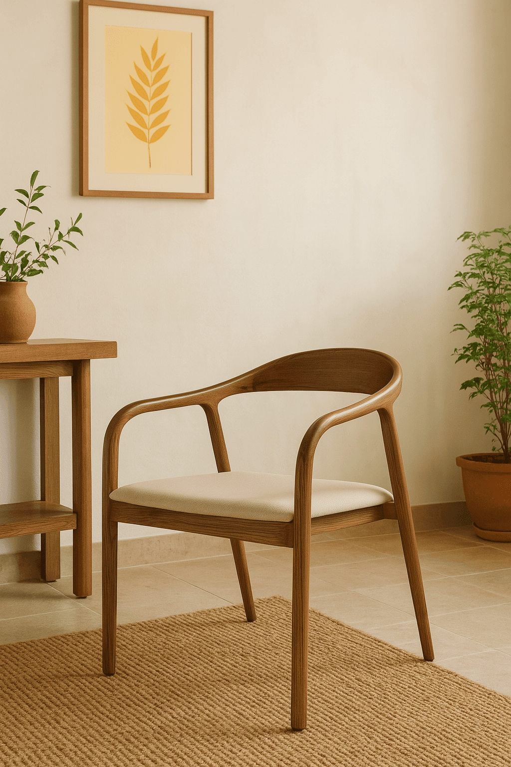 Aarav Dining Chair by CuraHomes