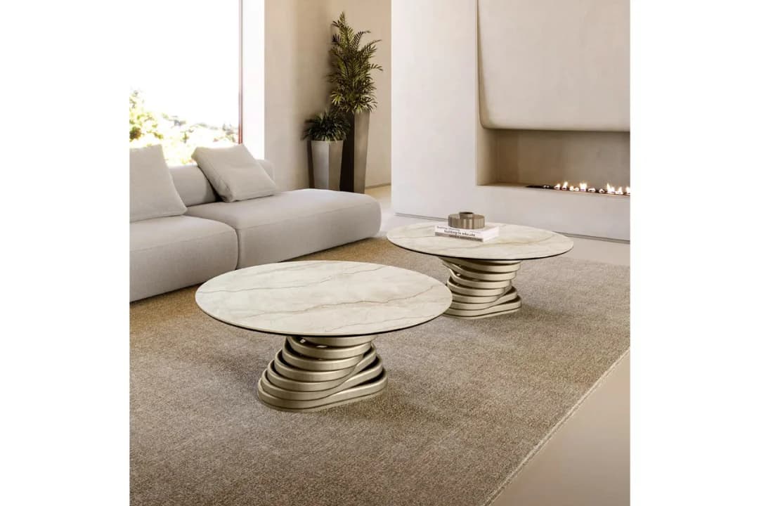 ROTOLO LOW_ceramic top by Eforma